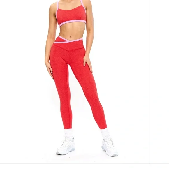 BuffBunny Dream Heather Contrast Leggings size XL - Picture 3 of 5